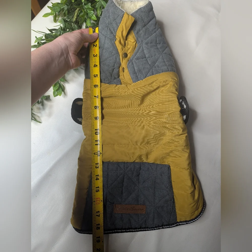 Eddie Bauer PET High Rock Padded Yoke Coat, Dijon Size Large